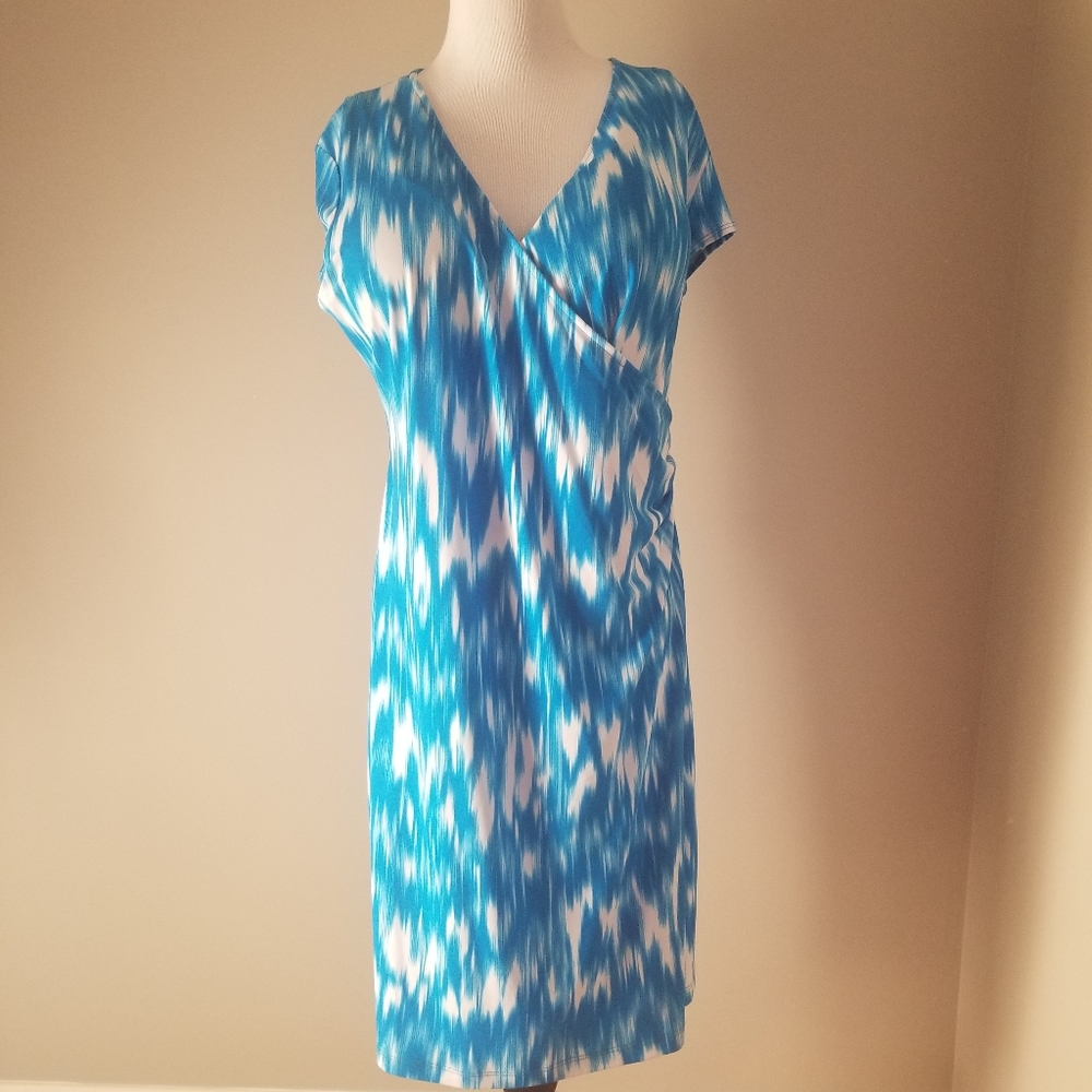 Jones New York Signature - Blue / White Dress